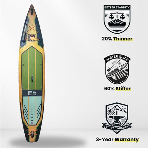 The Wild Tribe - Columbia S 12'6 - Inflatable Paddleboard - Image 4