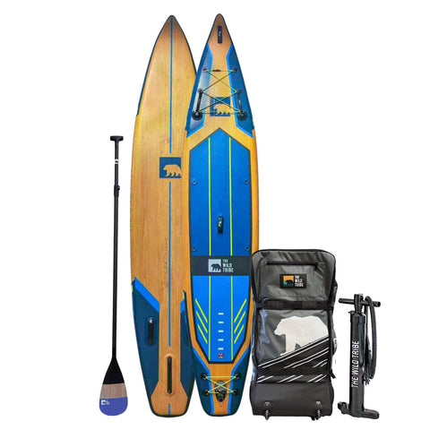 The Wild Tribe - Columbia S 12'6 - Blue Inflatable Paddleboard