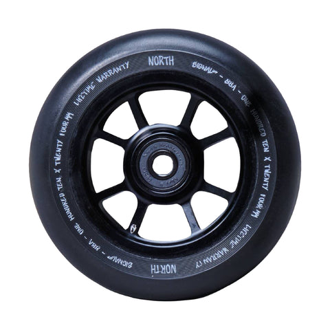 North Scooters - Roues Signal 110x24mm noires (jeu)