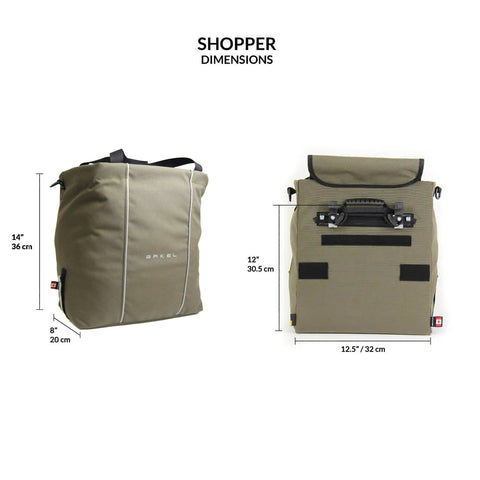 Arkel Bike Bags - Shopper - Urban Pannier - Image 21