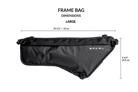 Arkel Bike Bags - Water Resistant Frame Bag - Image 10