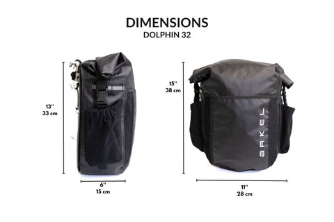 Arkel Bike Bags - Dolphin 16L - Waterproof Pannier - Image 6