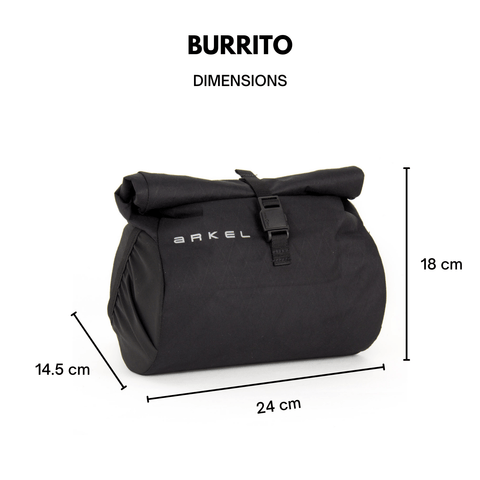 Arkel Bike Bags - Burrito - Waterproof Handlebar Bag - Image 13