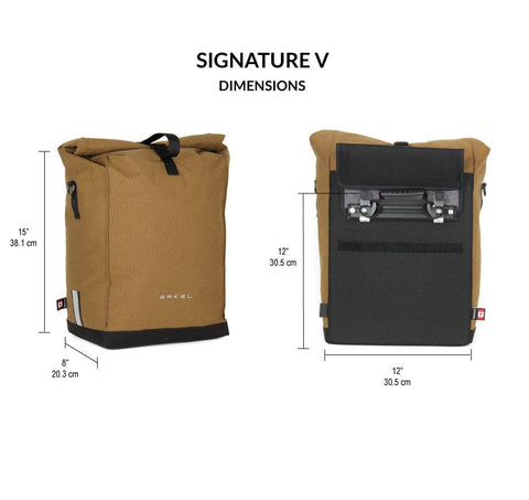 Arkel Bike Bags - Signature V - Waterproof Urban Pannier - Image 10