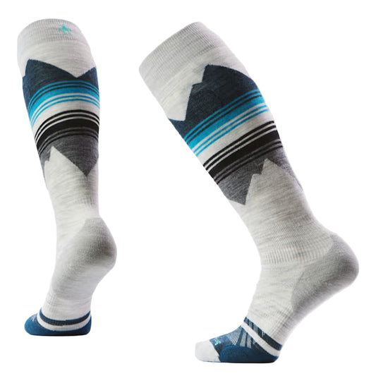 Women's Pattern Over the Calf Ski Socks - Image 2