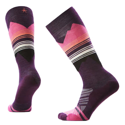 Women's Pattern Over the Calf Ski Socks