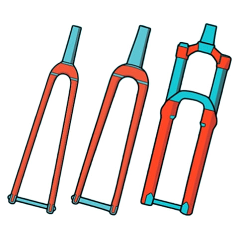 Mud Sweat and Gears - Tailored Fork Paint Protection Kit (Installed)