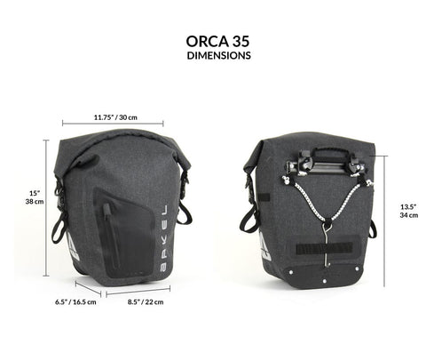 Arkel Bike Bags - Orca - Waterproof Pannier - Image 11