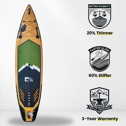 The Wild Tribe - Athabasca 11' - Inflatable Paddleboard - Image 3
