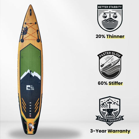 The Wild Tribe - Athabasca S 12'6 - Inflatable Paddleboard - Image 3