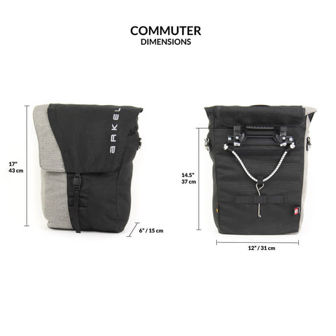 Arkel Bike Bags - Commuter - Urban Pannier - Image 12