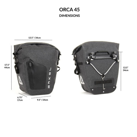 Arkel Bike Bags - Orca - Waterproof Pannier - Image 12