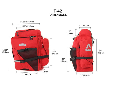 Arkel Bike Bags - T-42 Classic - Touring Panniers - Image 11