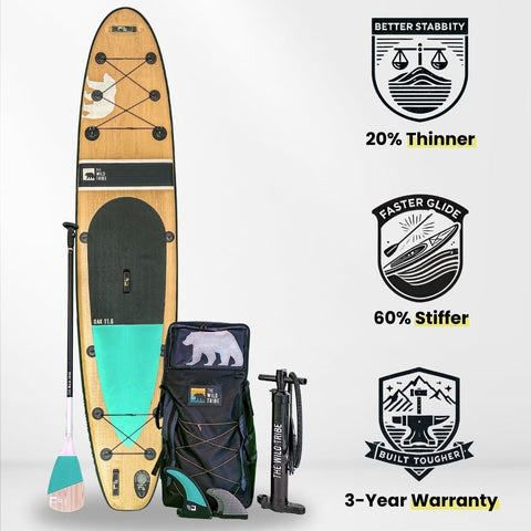 The Wild Tribe - Oak 11'6 - Inflatable Paddleboard - Image 3