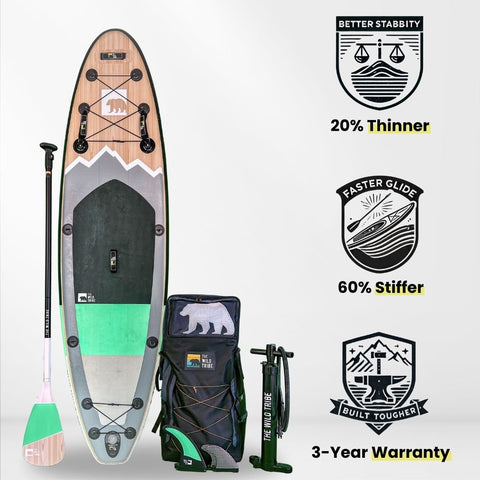 The Wild Tribe - Peyto 11' - Inflatable Paddleboard - Image 4