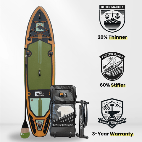 The Wild Tribe - Sequoia 11' - Inflatable Paddleboard - Image 4