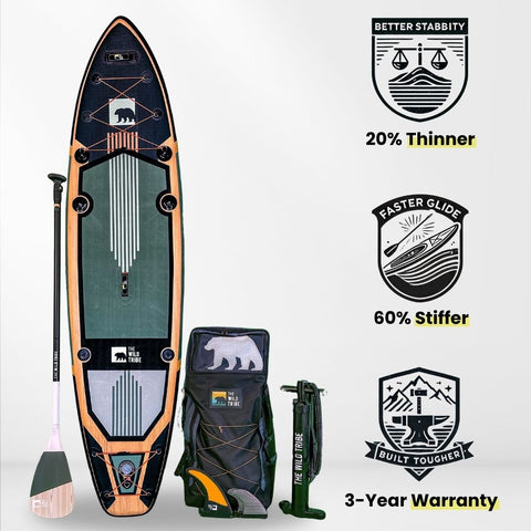The Wild Tribe - Sequoia XL 11' Inflatable Paddle board - Image 3