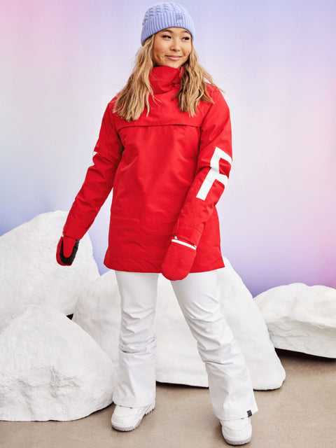 Roxy - Chloe Kim Pullover Insulated Snow Jacket - Image 2
