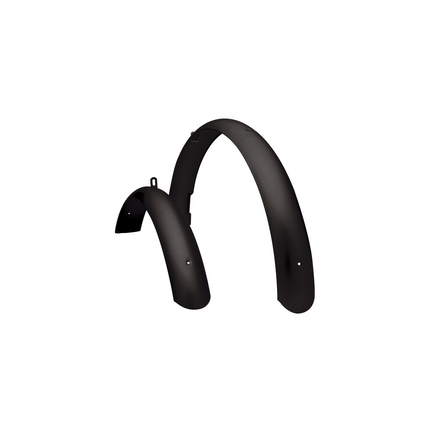 Ensemble de garde-boue Cruiser 26" pour hommes, noir