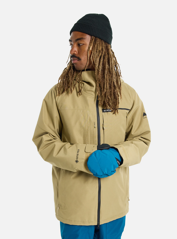 Burton Men's Pillowline GORE‐TEX 2L Jacket, Kelp, S